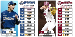 KBO 전경기 라인업