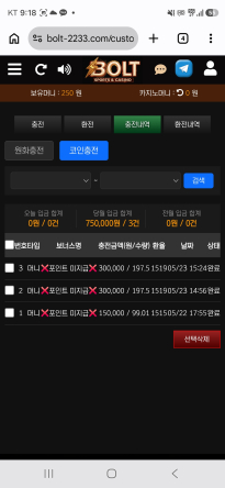 볼트는 사대 잘맞네요ㅎㅎ