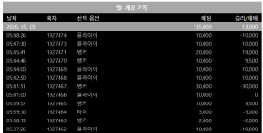 1콩 먹고 튑니닷