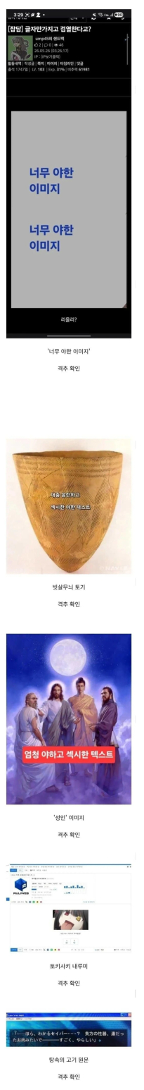 현재 디시 AI검열 근황 ㄷㄷㄷ
