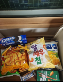 오늘점심 후 간식