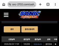 소닉 슬롯 후깁니다