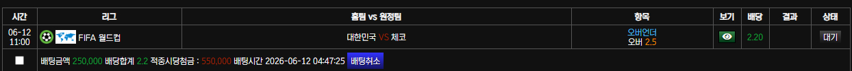 월드컵 애국벳