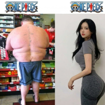 원피스 남녀 몸매 특징..