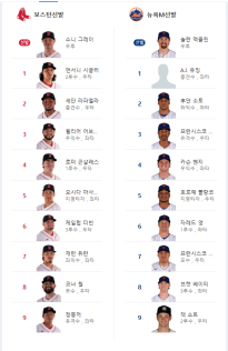 보스턴 메츠 ㄹㅇㅇ
