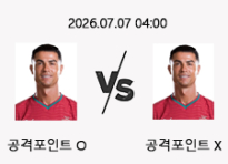 7/07 04:00 경기 FIFA 북중미 월드컵 #크리스티아누 호날두 공격포인트 O/X# 포르투갈 vs 스페인