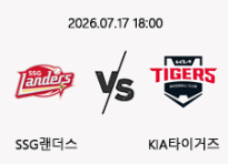 7/17 18:00 경기 KBO #연장포함# SSG랜더스 (+0.5) vs KIA타이거즈