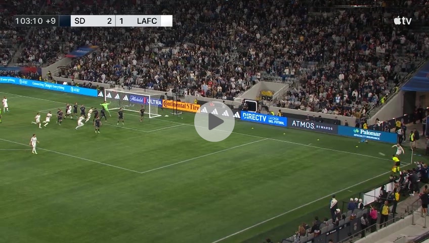 [샌디에고 v LAFC] 홀링셰드 극장 동점골ㄹㄹㄹㄹㄹㄹㄹㄹㄹㄹㄹㄹㄹㄹ 2-2