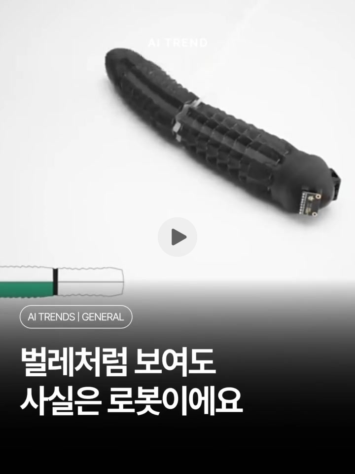 덴마크에서 개발한 벌레 로봇