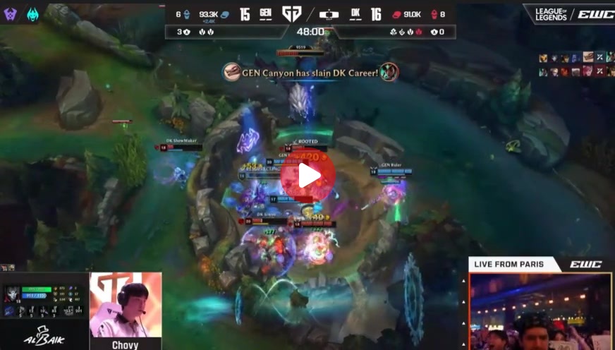 스매쉬가 미쳤어요 !! 이렇게 경기종료 1세트 딮기승