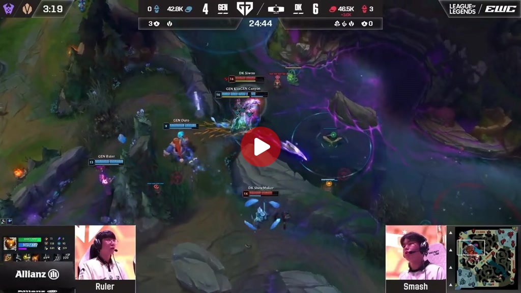 딮기 스메쉬 트리플킬 ㄷㄷㄷㄷ