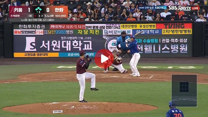 노시환의 점수 뒤집는 그랜드슬램 ㅅㅅㅅㅅㅅㅅㅅㅅ